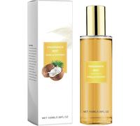Spray corpo al cocco e vaniglia, spray corpo al cocco a lunga durata, fragranza leggera per tutto il giorno, profumo caldo e dolce, leggero e rinfrescante (1 pz.)