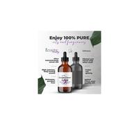 Spray corpo alla lavanda e basilico da 4 once, spray corpo per donna con fragranza pulita, leggera e delicata, profumo di lunga durata con profum