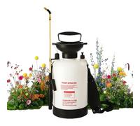 Spray da giardino, rondella a pompa portatile, spray manuale portatile per cortile, campeggio, spruzzatura di piante, progetti floreali all'aperto, pulizia irrigazione casa
