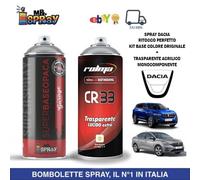 Spray DACIA EPY Orange atacama nacre KIT Base Opaca + Trasparente