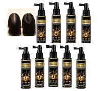Spray d'acqua al rosmarino e riso per capelli, siero nutriente per il cuoio capelluto con nebbia idratante, nebbia idratante per il cuoio capelluto, rinfrescante per capelli leggero, cura (10PCS)