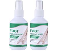 Spray del piede 2pcs 30 once delicati e liscio pieghe istantanee spray per ammorbidire i piedi peeling maschera per una pelle nutrita liscia