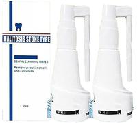 Spray Dentale Dissolvente, Rimuovi-tartaro e Pulitore Dentale, Rimozione Intensiva delle Macchie, Collutorio Rimuovi-placca, Alito Fresco per Tutta la Giornata