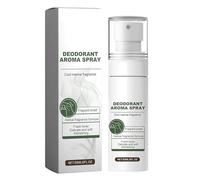 Spray deodorante antitraspirante, spray antitraspirante a 60 ml, spruzzatore per pulizia del corpo naturale di lunga durata, sprays rinfrescanti, sprays di odore corpore