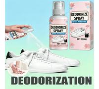 Spray deodorante per scarpe e calze, eliminatore di odori per scarpe e calze, deodorante per ambienti, profumo fresco, rimuove gli odori causati dal sudore dei piedi, previene efficacemente il ritorno