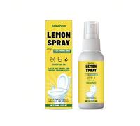 Spray deodorante per WC al profumo di limone, detergente per WC con fragranza a lunga durata, rimozione delle macchie e cura del bagno, deodorante per ambienti (aggiornamento del prodotto, l'imballagg
