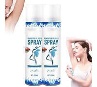 Spray depilatorio delicato, spray depilatorio delicato ascelle, depilazione delicata e non irritante, idratante, crema depilatoria indolore, per tutti i tipi di pelle