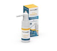 Spray Detergente Disinfettante per Apparecchi Acustici, AirPods e cuffiette bluetooth con Spazzolino integrato - Igienizza e disinfetta i tuoi apparecchi acustici in profondità e in sicurezza (100 ml)