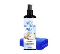 Spray Detergente per Suole Sneaker Rimozione Macchie Soluzione 100ml | Spray Restauratore Suole in da Sneaker per Donne Uomini Studenti Anziani Casalinghe Casa Dormitorio Viaggio Bagno