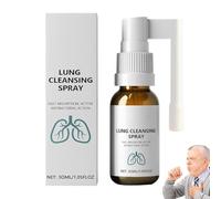 Spray detergente polmonare a base di erbe, nebbia rinfrescante alle erbe, supporto respiratorio naturale alla menta piperita ed eucalipto, con liquirizia alla radice
