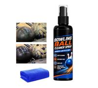 Spray detergente portatile per palla da bowling con e spray smacchiatore