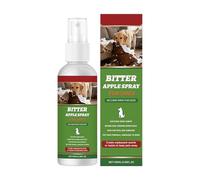 Spray deterrente per cani, 100 ml, formula naturale amara, protezione da masticare, protegge mobili, tappeti, terrazze, bidoni della spazzatura, 3,8 x 14,5 cm, 110 g, confezione singola