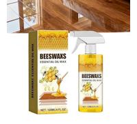 Spray di Cera d'Api Micro-Molecolare Naturale, Cera d'Api con Olio Essenziale, Spray di Riparazione e Cura 2026 Naturale, Cera per Mobili Multiuso, per Soggiorni, Pavimenti in Legno