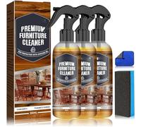 Spray di cera d'api naturale, detergente per pavimenti, spray micro-molecolarizzato naturale di cera d'api, Premium Furniture Cleaner, Lucidante e detergente alla cera d'api per legno e mobili (3pcs)
