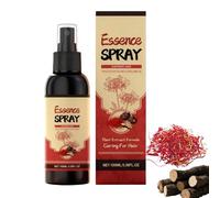 Spray di essenza di zafferano per la cura dei capelli, spray per capelli neri a base di erbe con essenza di erbe e rosmarino, spray nutriente rinforzante per la rimozione delle radici (1PCS)