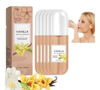 Spray di profumo per capelli e corpo alla vaniglia per donne, nebbia profumata lunga durata in formato viaggio per la pelle, nebbia profumata idratante per capelli e corpo, spray profumato (5)