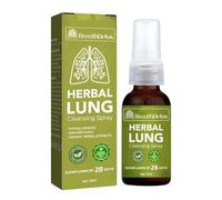 Spray di pulizia polmonare a base di erbe, spray di pulizia polmonare a base di erbe, essenza polmonare naturale a base di erbe, potente supporto polmonare, pulisce i polmoni da rifiuti e muco