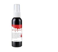 Spray di sangue di Halloween - Spray di sangue finto da 60 ml Effetto trucco realistico per palcoscenico | Sangu per costumi impermeabile e resistente al sudore per spettacoli di feste cosplay Formul