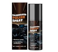 Spray di trattamento per interni automobilistici, 100 ml, lucido, riproduttore interno del veicolo per ristrutturazione, per berlina, vizi, taxi, minivan, cruscotto, console centrale, maniglie, sedili