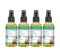 Spray dimagrante e idratante, lozione modellante per la perdita di peso, rassodante della pelle, idratazione profonda, spray anti-cellulite ad assorbimento rapido per addome, braccia, (4 bottiglie)