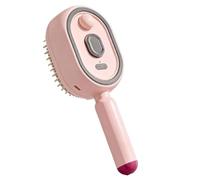 Spray Elettrico 3 In 1 Con Cuscino D'aria For Capelli Autopulente | Pettine Con Spazzola Districante Ricaricabile Tramite USB, Serbatoio Da 10 Ml(Pink)