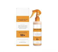 Spray esfoliante e detergente delicato non irritante scioglie le cellule morte della pelle lo sporco per la cura del corpo idratante una liscia rinfrescata design senza sfregamento un uso facile