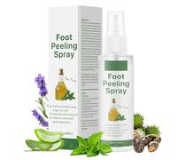 Spray esfoliante per piedi ruvidi e secchi, maschera esfoliante delicata per idratare e levigare la pelle, 120 ml