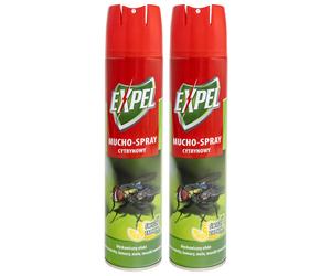 Spray Expel contro le mosche al limone 400 ml - 2 pezzi
