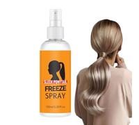 Spray Fissante Per Capelli,100ml Spray Nutriente Per Coda Di Cavallo - Levigante Per Coda Di Cavallo | Per Donne Uomini Capelli Ricci Danneggiati Diradati Secchi Casa Viaggio Quotidiano Salone