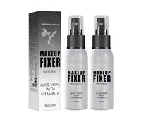 Spray Fissante per Trucco 2 Pezzi - Assicura Tenuta Estremamente Prolungata, Impermeabile, Controlla Eccesso di Sebo, Resistente al Sudore, Asciugatura Veloce, Concede Finitura Naturale Luminosa