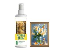 Spray Fissativo Per Arte Da 100 Ml - Protettivo Per Vernice Trasparente A P