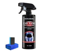 Spray for auto Nurafix Nano, kit 2025 for la rimozione dei graffi, rimozione dei graffi a T for veicoli, spray for rivestimento ceramico for auto, spray for riparazione rapida dei graffi con panno e s