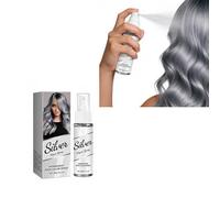 Spray For Capelli Grigio Argento - Blocca Colore A Base Vegetale For Vivaci Toni Di , Formula Idratante E Nutriente, Cura Dei Ad Applicazione Rapida