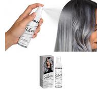 Spray For Capelli Grigio Argento - Ravvivatore Di Colore A Lunga Durata Con Estratti Vegetali Naturali, Formula Idratante E Nutriente For Dai Toni Vivaci