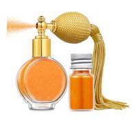 Spray glitter per viso, corpo e capelli | Sparkle Cosmetic Shimmer Highlighter | Perfetto per Christmas, Raves & Parties Orange