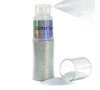 Spray glitterato per il corpo, 15 g, non adesivo, per feste | Spray glitterato per capelli e corpo, per outfit e costumi, donne, ragazze e bambini, nonché per viso, pelle e tessuto