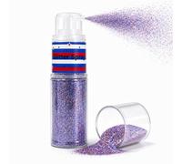 Spray glitterato viola, 15 g, glitter per viso, corpo e capelli