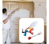 Spray Guide Tool Set per Spruzzatori 7/8" - Accessorio Verniciatura con Piastra Protettiva, Asta Prolunga 20cm (7.9") e Ugello 517