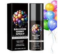 Spray Illuminante Per Palloncini Da 100 Ml - Lucidante Per Palloncini, Rivestimento Lucido Esaltatore Di Lucentezza In Lattice | Spray Lucidante A Lunga Durata, Trattamento Lucidante Per Palloncini Pe