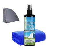 Spray impermeabile per tessuti, 100 ml, liquido impermeabilizzante, spray per tessuti da esterno con protezione solare e idrorepellente, per nylon, poliestere, tende, zaini, , sci e