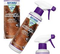 Spray impermeabilizzante Nikwax per nabuk e pelle scamosciata, 300 ml.