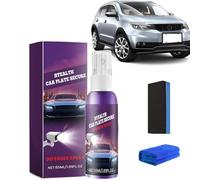 Spray Invisibile per Targa Auto - Protettore e Difensore della Targa - Facile Applicazione 50ml (1)