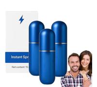 Spray istantaneo, spray ritardante per uomini che durano a lungo, potenziato, esalta il fascino maschile con risultati ad azione rapida (3 pezzi)