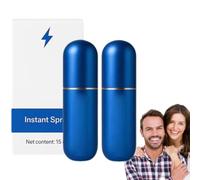 Spray istantaneo, spray ritardante per uomini che durano a lungo, potenziato, esalta il fascino maschile con risultati ad azione rapida (2 pezzi)