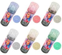 Spray Lacca Glitter Glitter 100 ml in vari colori (argento)