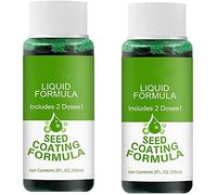 Spray liquido per semina erba prato verde - spray per cura del giardino e riparazione prato, set di irrigazione per semi (2 pezzi)
