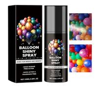 Spray lucidante per palloncini, 100 ml, per palloncini da festa, lucido e protettivo | di finitura luminosa, balsamo, liquido lucido liscio a lunga durata per D