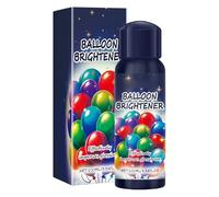 Spray lucidante per palloncini, illuminante per palloncini in lattice, finitura lucida, 4,5 x 12 cm, liquido lucido ultra lucido, luminosa a lunga durata, strumento di pulizia con decorazione