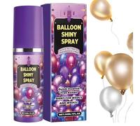 Spray lucido per palloncini, 30 ml, altamente lucido, impermeabile, spray decorativo per palloncini, sfondi, feste, compleanni, festival ed eventi all'aperto