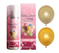 Spray lucido per palloncino liquido ad asciugatura rapida da 100 ml spray per palloncino sicuro e smalto al lattice accessorio per decorazione di festa compleanno amici ghirlanda di vita a maggio